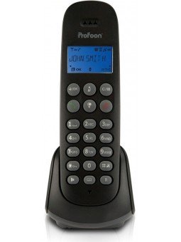 Comprar Teléfono Inalámbrico Dect  Negro Profoon